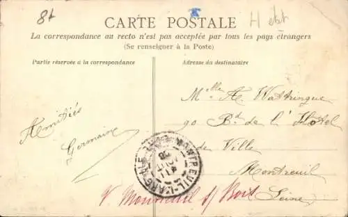 Ak Villers sur Mer Calvados, Route de Trouville, Promenade des Planches
