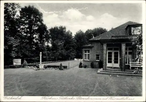 Ak Gütersloh in Westfalen, Kurhaus Güthenke Bärenbrunnen, Kurmittelhaus