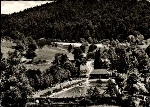 Ak Spangenberg in Hessen, Liebenbachbad, Panorama