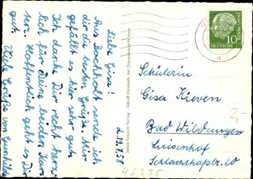 Ak Bocholt im Münsterland, Partie zum Rathaus, Marktplatz