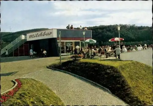 Ak Heimbach in der Eifel, Milchbar, Der Seehof, Rurtalsperre