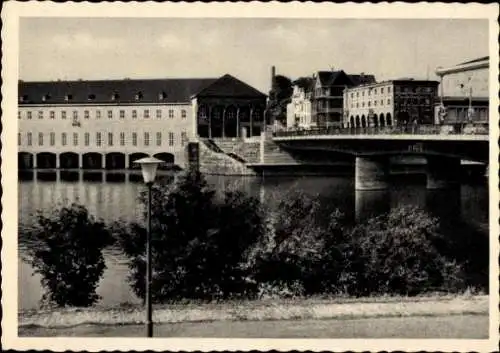 Ak Mülheim an der Ruhr, Schlossbrücke