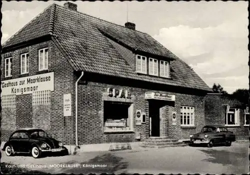 Ak Königsmoor in Niedersachsen, Gasthaus Moorklause