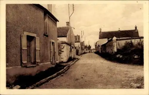 Ak Vernou sur Seine Seine et Marne, Vue du Montois