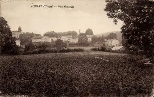 Ak Auriat Creuse, Gesamtansicht