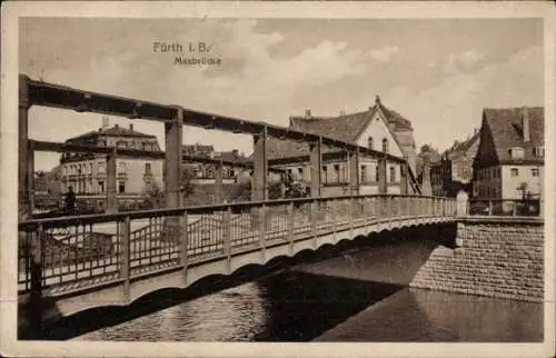 Ak Fürth in Mittelfranken Bayern, Maxbrücke