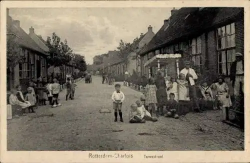 Ak Charlois Rotterdam Südholland Niederlande, Tarwestraat