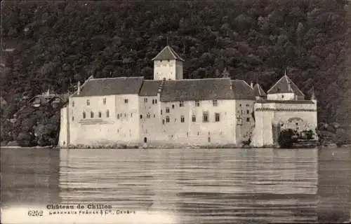 Ak Chillon Montreux Kanton Waadt, Schloss