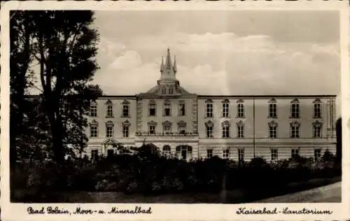 Ak Polczyn Zdrój Bad Polzin Pommern, Moor und Mineralbad, Kaiserbad, Sanatorium