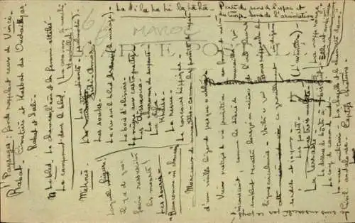 Ak Meknès Marokko, Bardenmacher