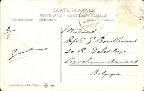 Ak Luzern Stadt Schweiz, Gesamtansicht, Pilatus