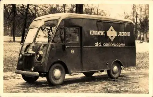 Ak Cadi Cantinewagen, Koninklijke Landmacht, afd. cantinewagens, Transporter