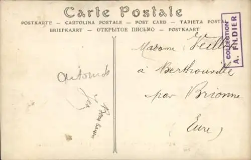 Ak Paris, die Große Überschwemmung der Seine im Januar 1910