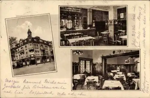 Ak Duisburg im Ruhrgebiet, Restaurant Stapelhaus, Hindenburgstraße