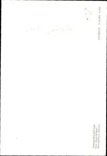 Ak Schauspieler Lutz Jahoda, Portrait, Autogramm