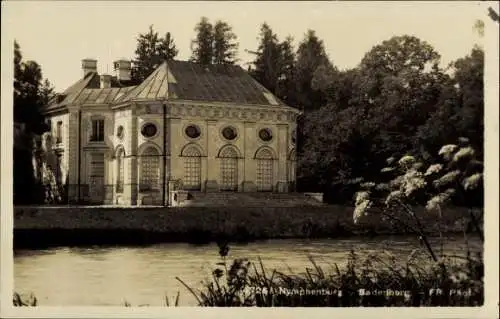 Ak München Bayern, Badenburg im Schlosspark Nymphenburg