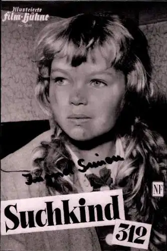 Ak Schauspielerin Ingrid Simon, Portrait, Autogramm