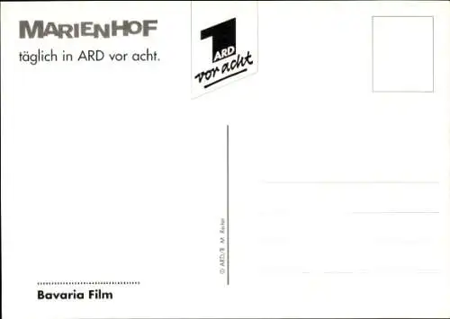 Ak Schauspieler Wolfgang Seidenberg, Portrait, Autogramm, ARD, Serie Marienhof