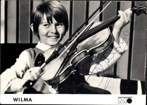 Ak Schauspieler Wilma, Portrait, Autogramm