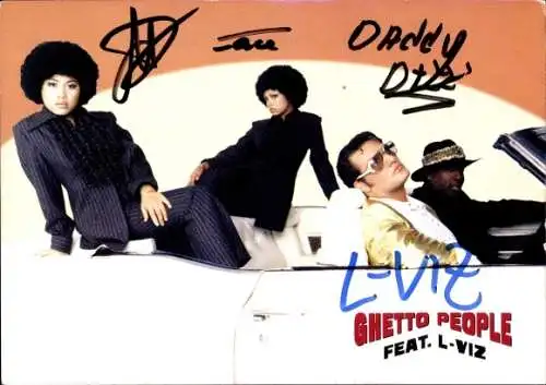 Ak Schauspieler Ghetto People, Portrait, Autogramm