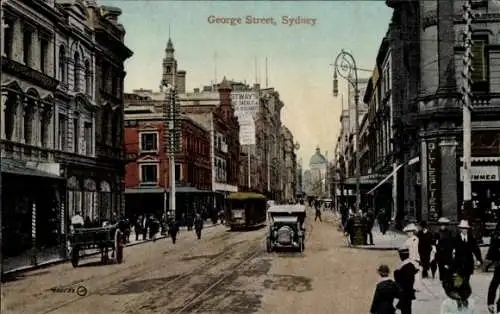 Ak Sydney Australien, George Street