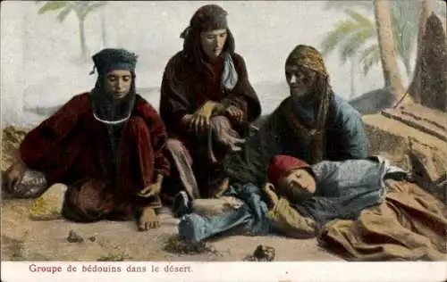 Ak Damaskus Damaskus Syrer, Gruppe von Beduinen in der Wüste