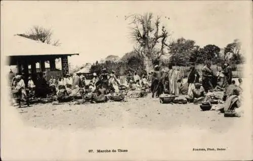 Ak Thiès Senegal, Markt