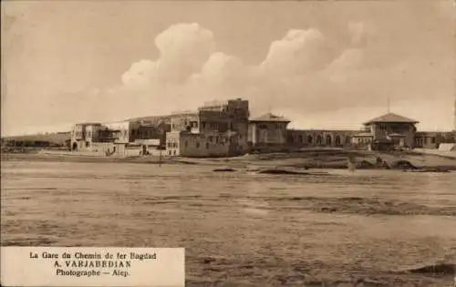 Ak Aleppo Syrien, Bahnhof Bagdad