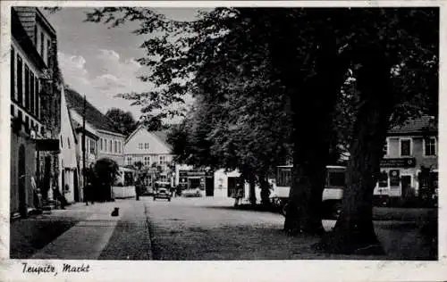 Ak Teupitz in Brandenburg, Markt