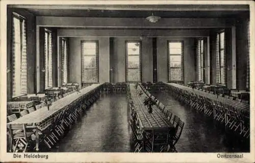 Ak Hamburg Harburg Hausbruch, Haus Heideburg, Oertzensaal