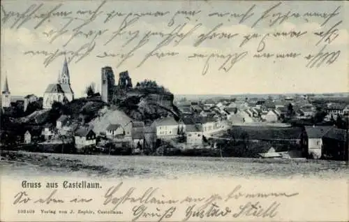 Ak Kastellaun im Hunsrück, Gesamtansicht