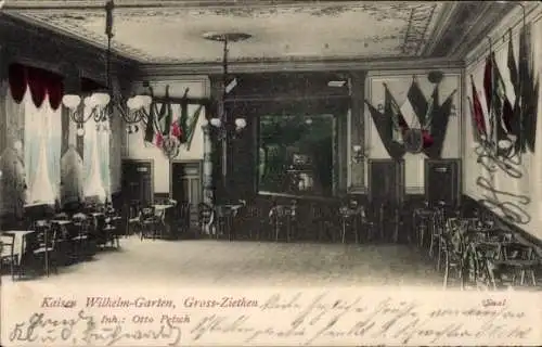 Ak Groß Ziethen Kremmen im Havelland, Kaiser-Wilhelm-Garten