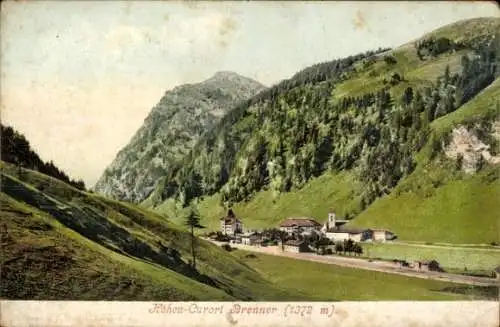 Ak Brenner Tirol Österreich, Panorama