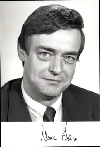 Ak Politiker Uwe Lühr, FDP, Portrait, Autogramm
