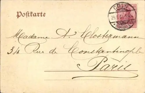 Ak Köln am Rhein, Ursulakirche