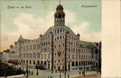 Ak Essen im Ruhrgebiet, Hauptpostamt