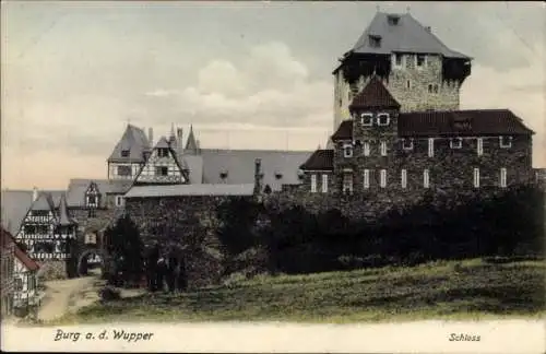 Ak Burg an der Wupper Solingen, Schloss Burg