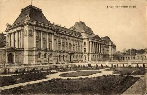 Ak Bruxelles Brüssel, Palais du Roi