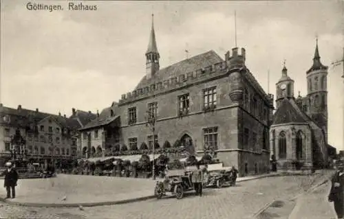 Ak Göttingen in Niedersachsen, Rathaus