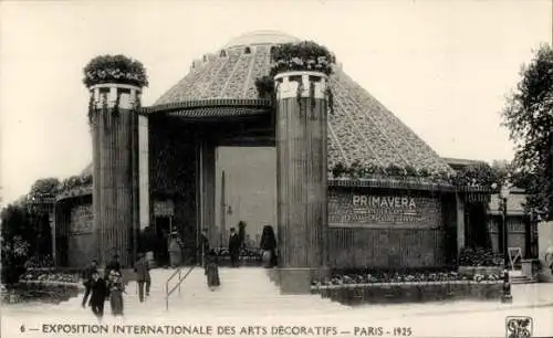 Ak Internationale Ausstellung für dekorative Kunst, Paris 1925, Primavera