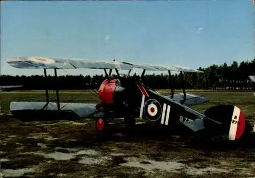 Ak Britisches Militärflugzeug Sopwith Camel 1918