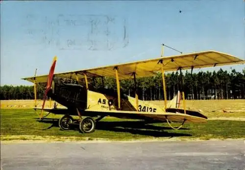 Ak Amerikanisches Militärflugzeug Curtiss Wright Jenny 1917