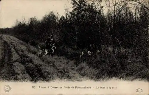 Ak-Jagd im Wald von Fontainebleau, Wegbereitung