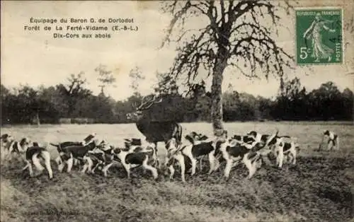 Ak-Crew, Foret de la Ferte-Vidame, Dix-Cors in Schach