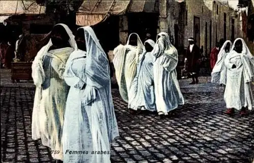 Ak Verschleierte Frauen, Maghreb