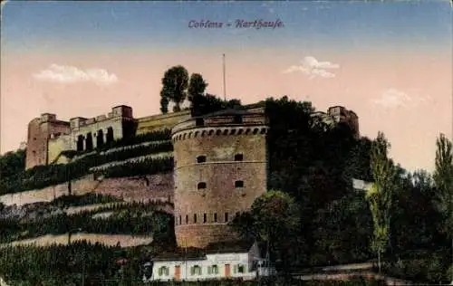 Ak Karthause Koblenz, Burg