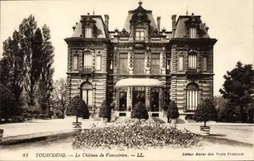 Ak Tourcoing Nord, Chateau de Vanoutrive