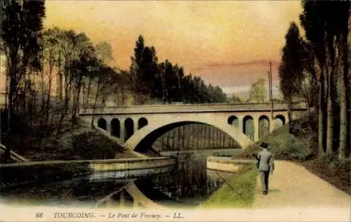 Ak Tourcoing Nord, Pont de Fresnoy