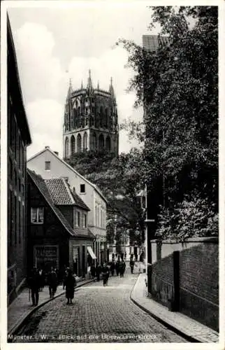 Ak Münster in Westfalen, Überwasserkirche