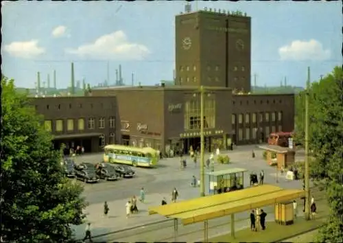 Ak Oberhausen im Ruhrgebiet, Hauptbahnhof